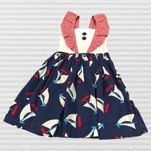 Kelly Kids Sailboat Summer Dress